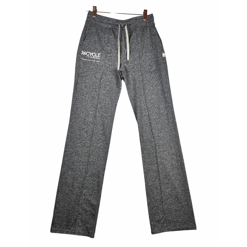 Vuori Halo Wide Leg Flare Pant Heather Small Cycle for Survival Collab Rare Find